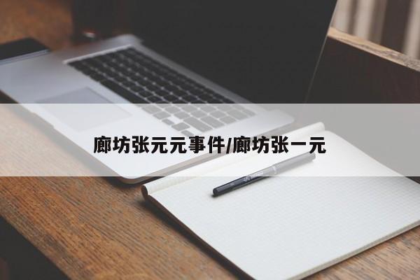 廊坊张元元事件/廊坊张一元
